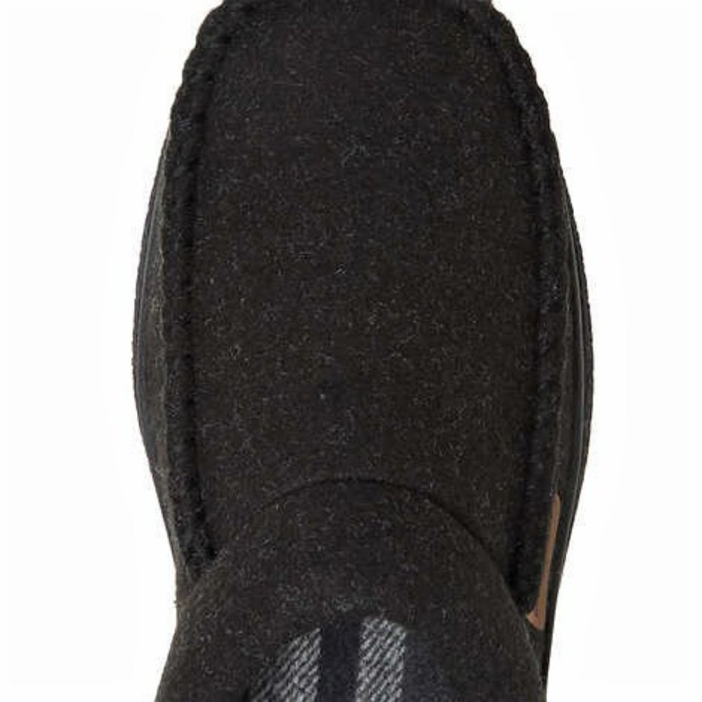 NWT Men's Dearfoams Cozy Clog Wool Blend Memory Foam Indoo/Outdoor Slippers - Picture 2 of 7